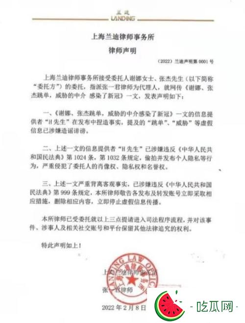 张杰谢娜怎么了？开庭打官司是怎么回事？