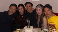 霍启仁戴婚戒携老婆贺友生日，霍震霆罕答家事