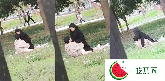小情侣寻求刺激 竟大白天公园当众野战 女上男下疯狂摇臀 被路人多角度偷拍