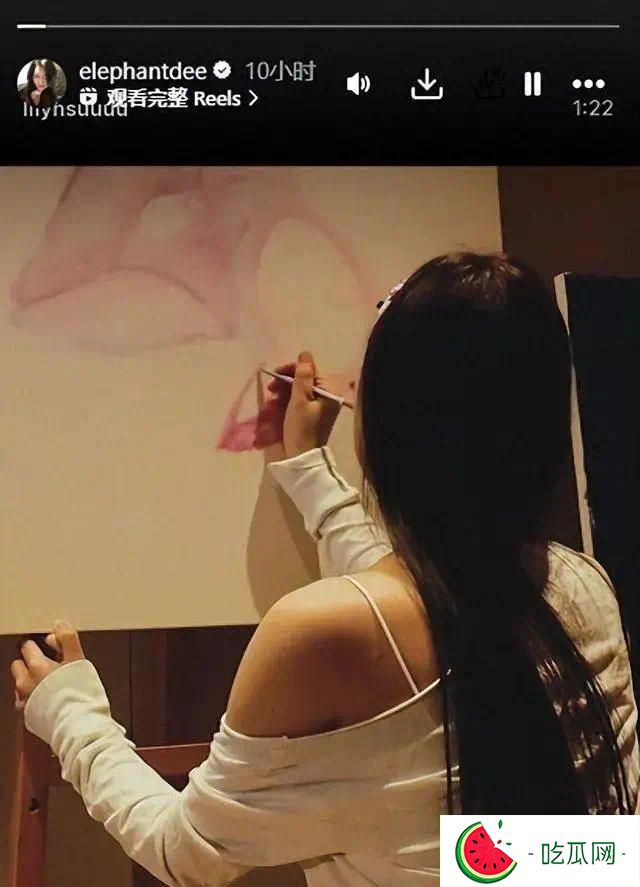 小S宣传二女儿画展，17岁lily长相甜美似林志玲，大S前男友力挺