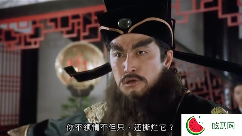 林威在《唐伯虎点秋香》中饰演反派“宁王”