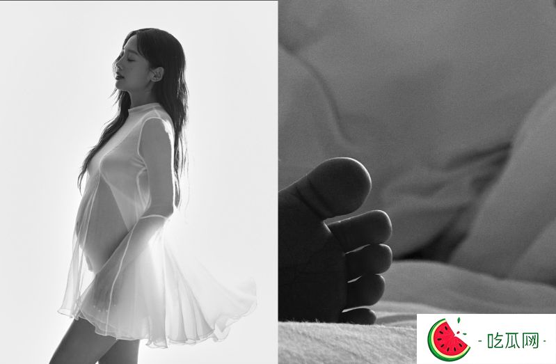 鬼鬼晒照宣布当妈妈。（图／翻摄自吴映洁 Gemma Wu脸书）
