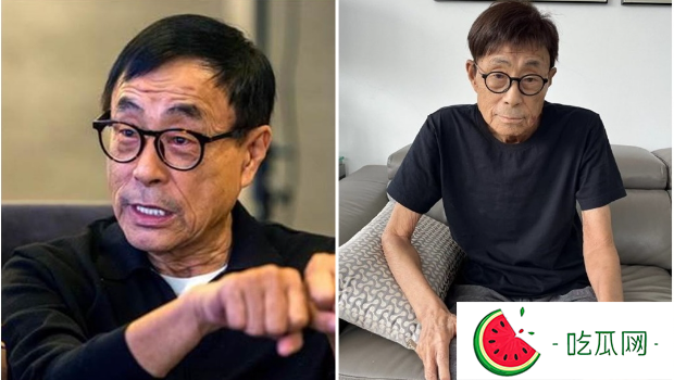 刘家昌近照（右）“骨瘦如柴”，和几年前的样子相差很大。　中时新闻网