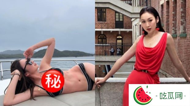 庄锶敏三点式侧躺，大晒32C傲人上围，逆天长腿惹网民流血