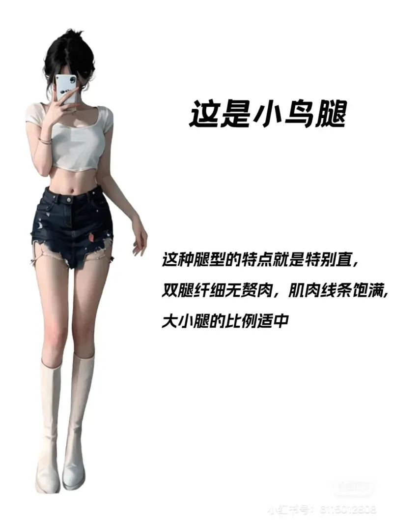 理性讨论分享，你觉得哪种腿型最好看？