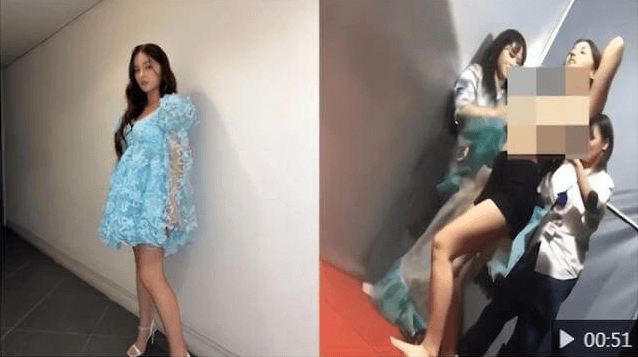 韩女团成员李承利换衣服被偷拍，视频还被曝光到网上