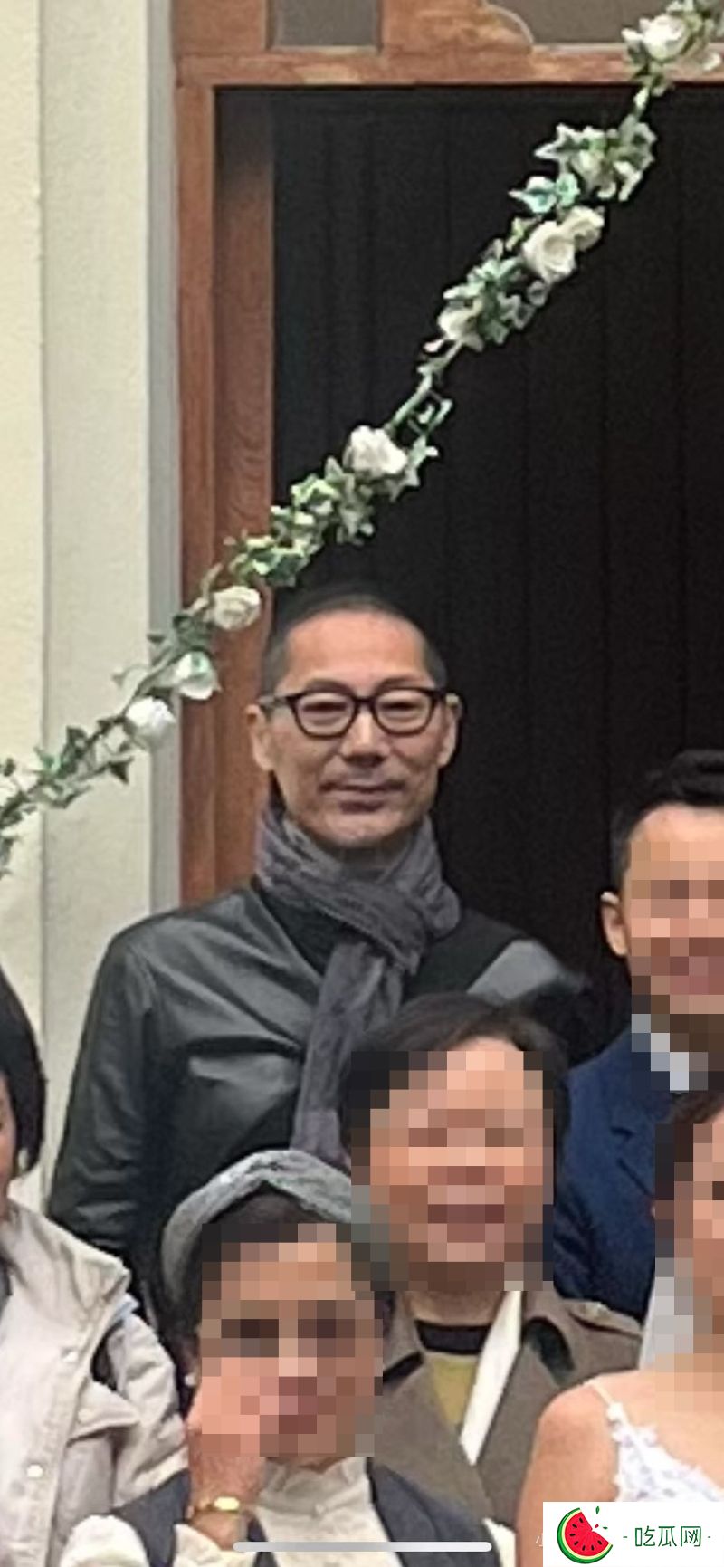 邓浩光日前现身婚礼。