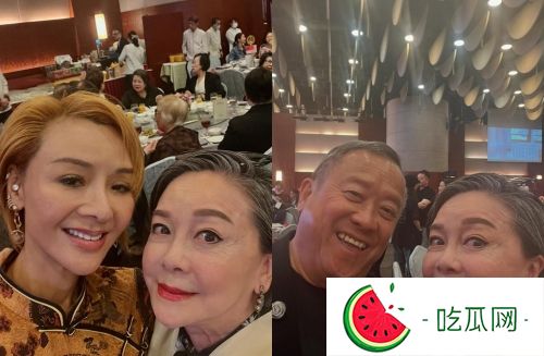 查小欣晒出和曾志伟、叶子楣合照。（图／翻摄自cha_siuyan IG）