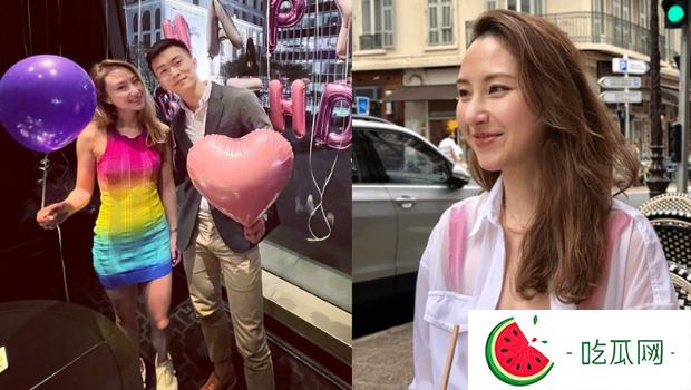 赌王千金何超云与未婚夫甜蜜游日度圣诞，何超莲何猷启罕同行