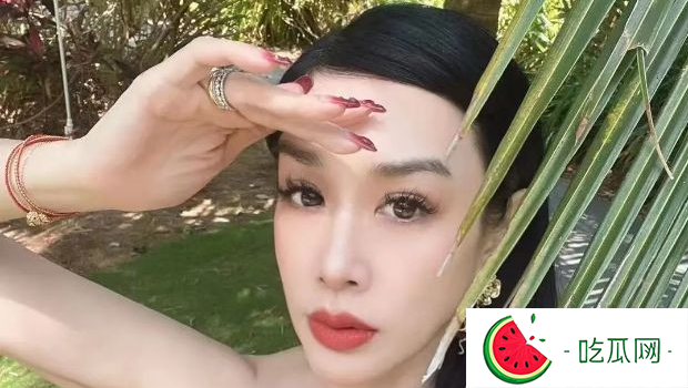 钟丽缇52岁冻龄美貌崩坏，P图拉长脸变“白脸阿凡达”