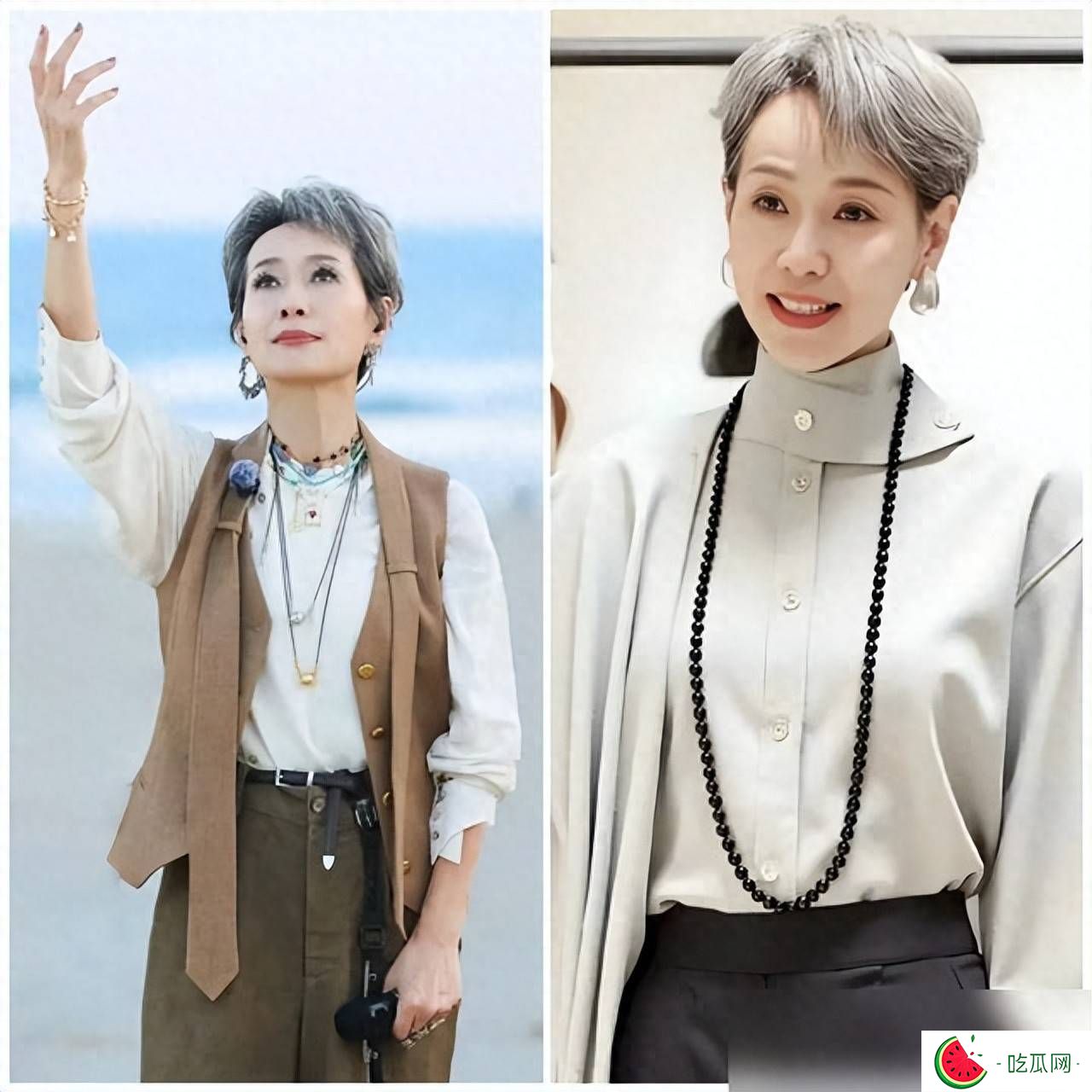 看浪姐6叶童：白发无性别风，这把年纪凭啥越活越耀眼？