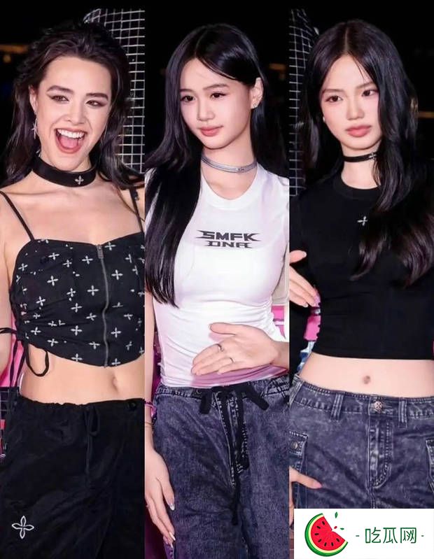 钟丽缇三个女儿各有各的美。