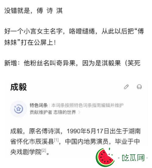 成毅为什么改名叫傅诗淇？真相揭晓！