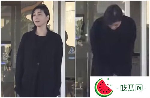 广末凉子16日获释，神情相当憔悴并鞠躬道歉。