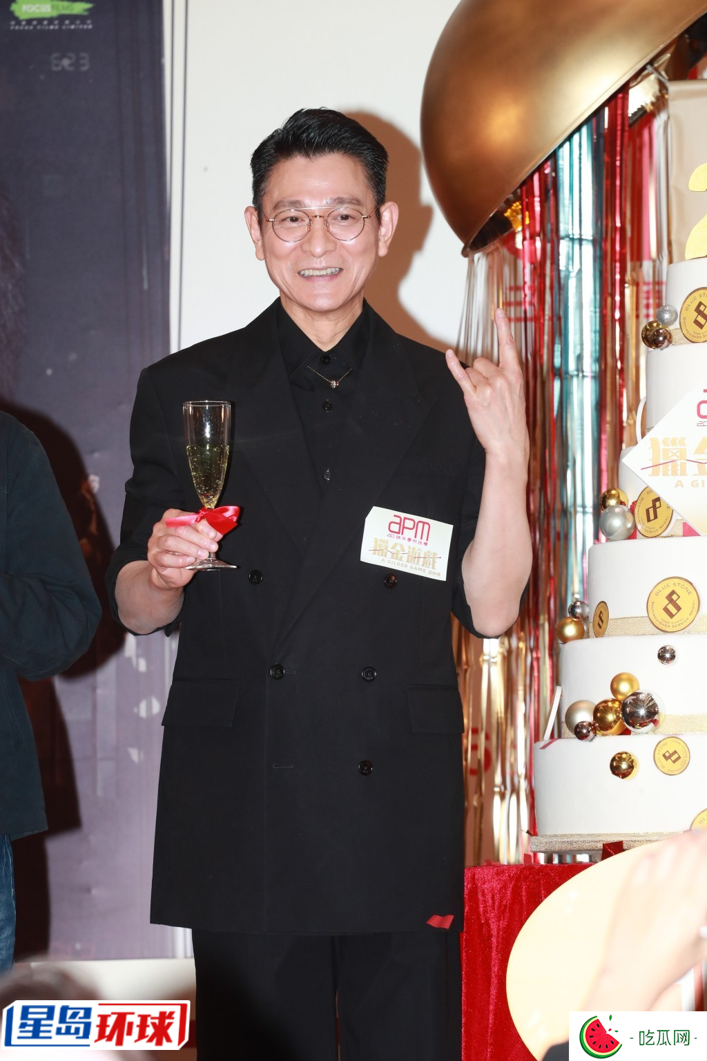 华仔台上表示，希望大家睇完该片会潜移默化找到自己的养份。