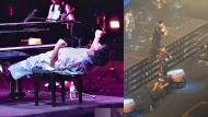 天王演唱会堕台影片曝光，升降台突“消失”爆意外