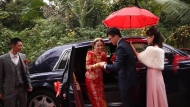 前童星瞒离婚消息2年首晒与前夫合照，同场互动曝光
