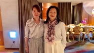 TVB最索人妻陈自瑶不慎走光，视后老公身在现场反应曝光