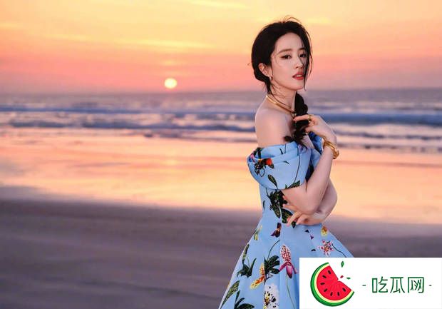 刘亦菲阿布扎比夕阳下的漫步，畅享阿拉伯美食