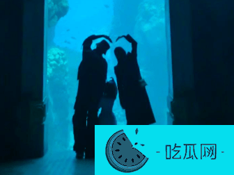 张若昀唐艺昕带女儿看海，小公主坐爸爸肩头，一家三口好幸福