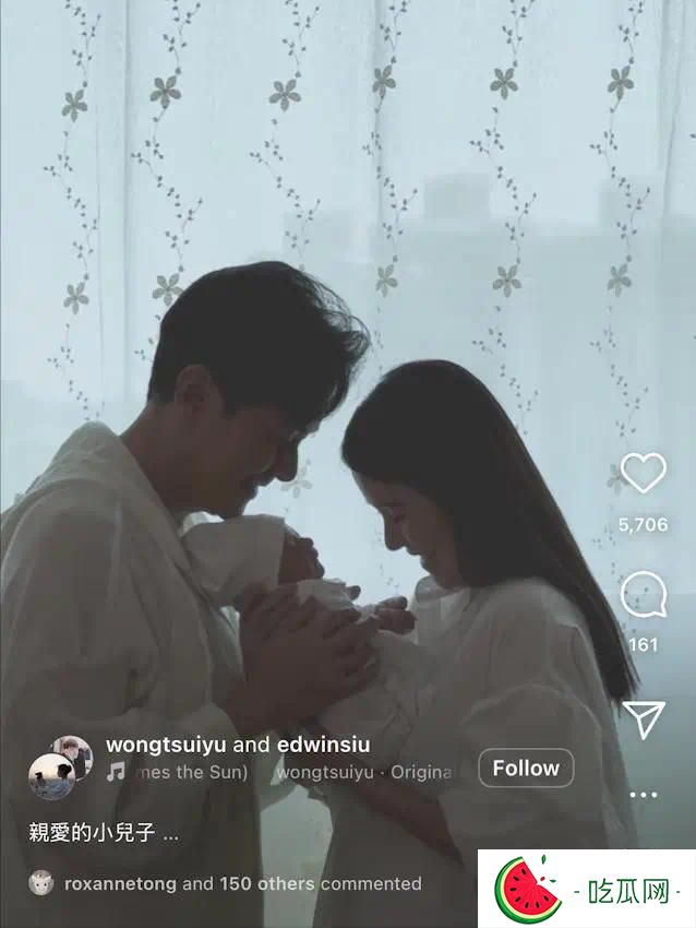 TVB黄翠如产后复出，恢复似少女，凑儿不易母亲节想要老公有表示